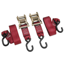 BikeMaster Ratchet Tie Downs Red - 2'' x 84'' 100577_81735