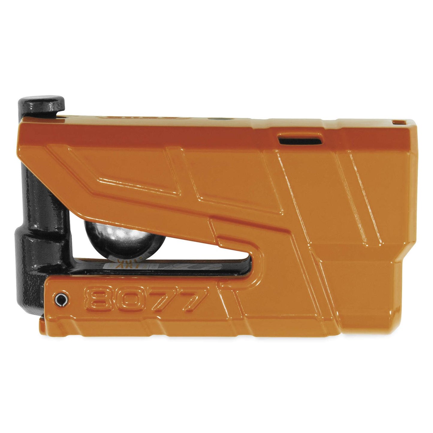 ABUS Granit Detecto XPlus 8077 Alarm Disc Lock Orange OPEN BOX [MPN: 4003318 04301 7]_2295480