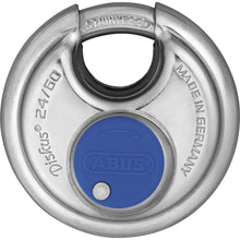 ABUS Diskus 24IB Padlock Silver Blue [MPN: 4003318 35041 2]_81864