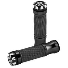 BikeMaster Revolver Bar End Grips Black 7/8" HF104067BK_81910