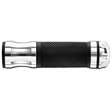 BikeMaster Revolver Bar End Grips Silver 7/8" HF104067S_81912