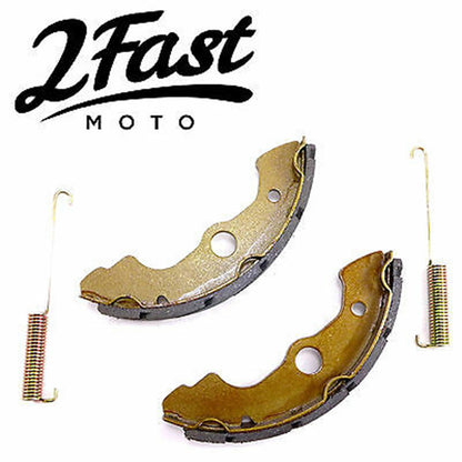 2FastMoto Water Grooved Organic Metal Front Brake Shoes for Honda TRX ATV vb-156 / ebc347_631788