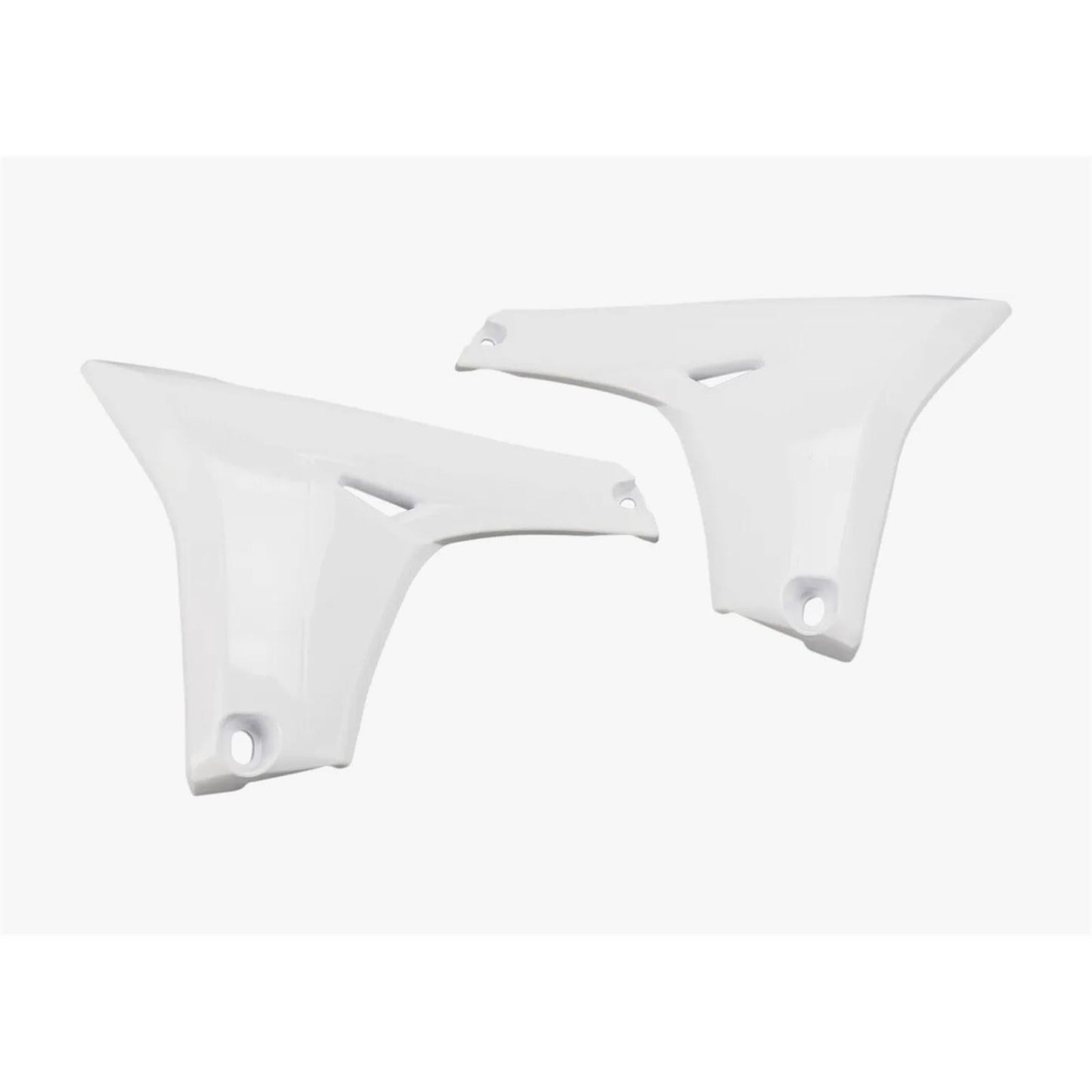 UFO Plastics Radiator Shrouds for Yamaha White [MPN: YA04847-046]_1397524