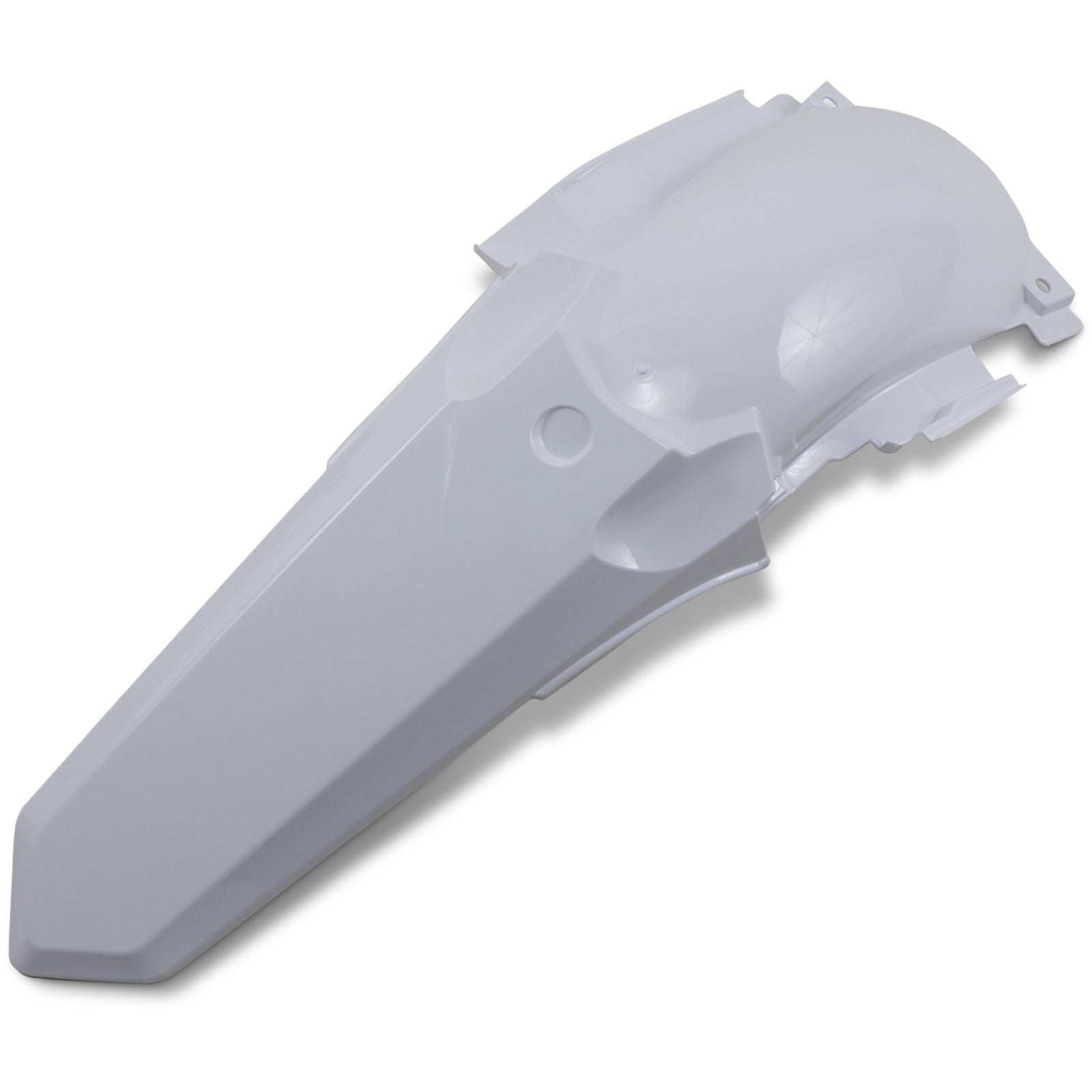 UFO Plastics MX Rear Fender - White - '15-'20 YZ125/250 [MPN: YA04843-046]_1040862