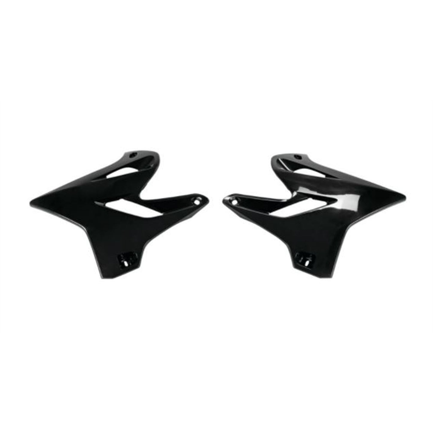 UFO Plastics Radiator Shrouds - YZ125/250 '15-17 - Black [MPN: YA04844-001]_867285