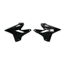 UFO Plastics Radiator Shrouds - YZ125/250 '15-17 - Black [MPN: YA04844-001]_867285