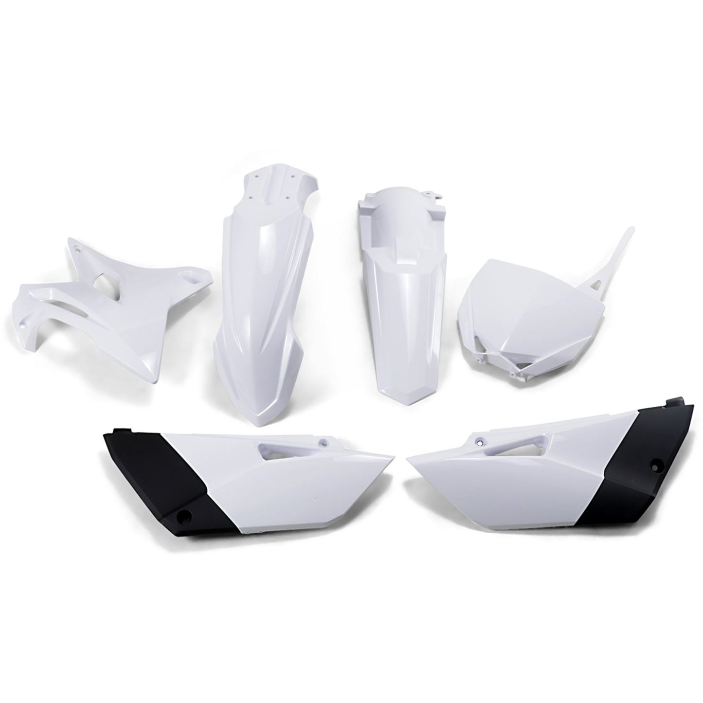 UFO Plastics Body Kit - White/Black - YZ85 - '15-'17 [MPN: YAKIT320-046]_1040865