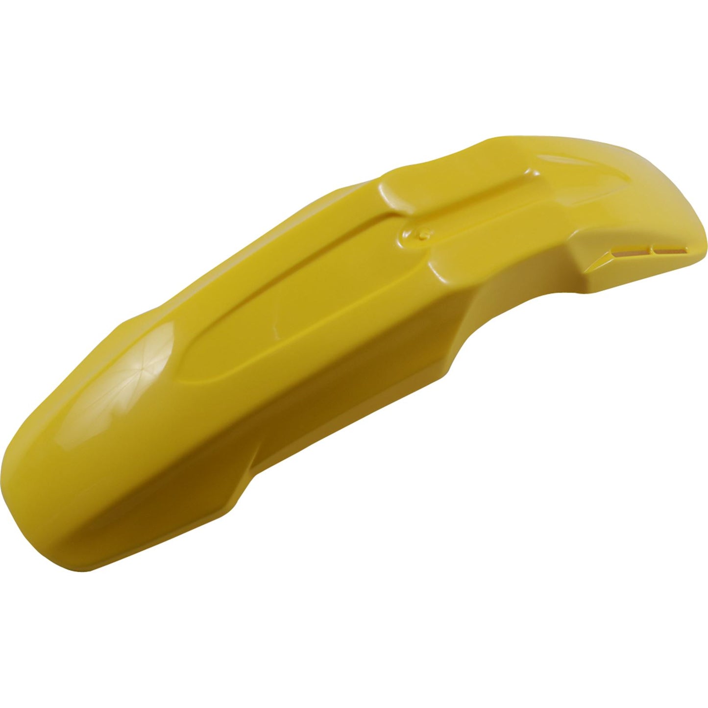 UFO Plastics Universal Supermoto Front Fender - Dark Yellow [MPN: PA01029-101]_1040867