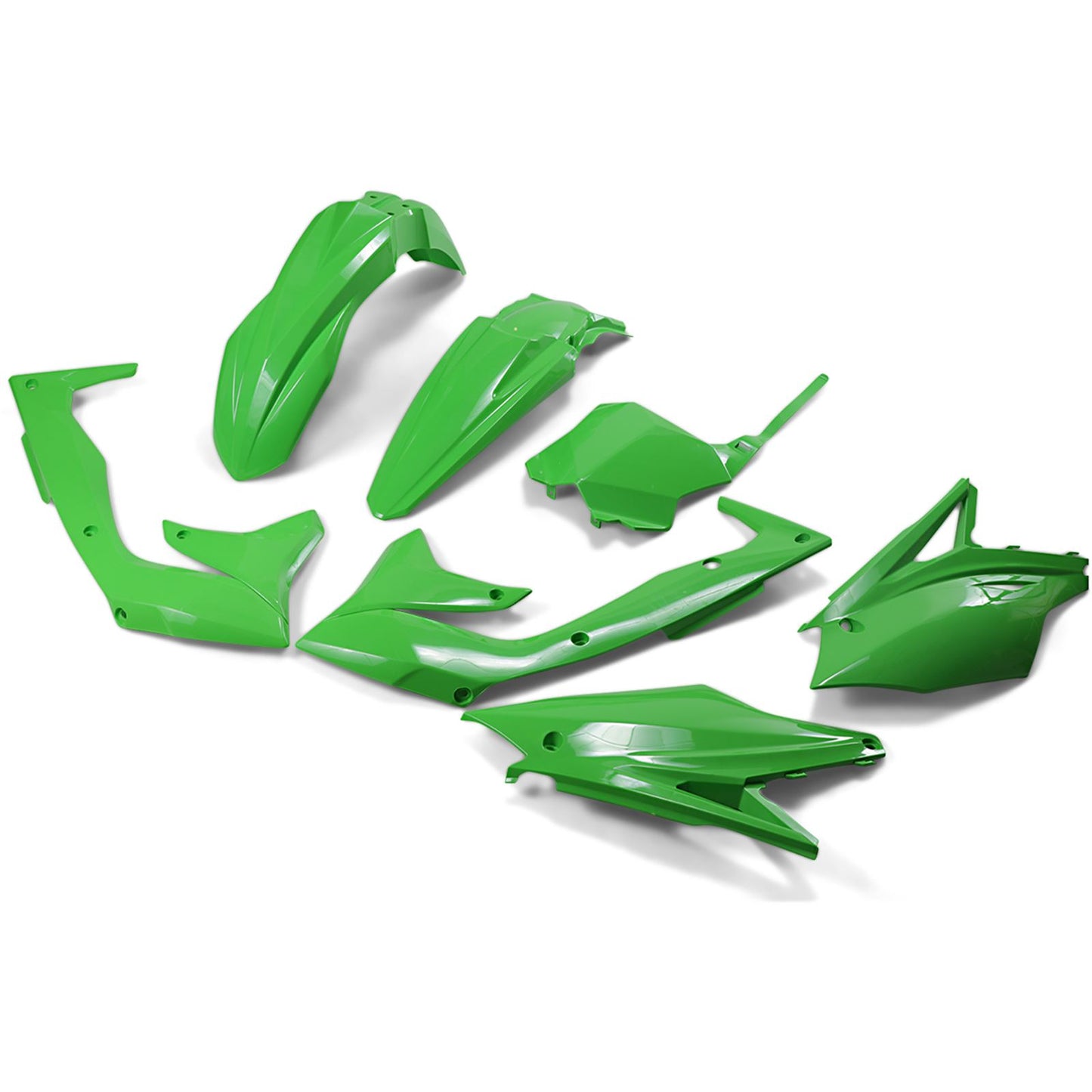 UFO Plastics Body Kit - Green - KX450F - '16-'17 [MPN: KAKIT223-026]_1040847