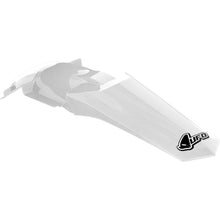 UFO Plastics Restyled Rear Fender - White - YZ80/85 [MPN: YA03857K-046]_487819