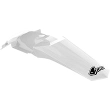 UFO Plastics Restyled Rear Fender - White for YZ80/85 OPEN BOX [MPN: YA03857K-046]_1893957