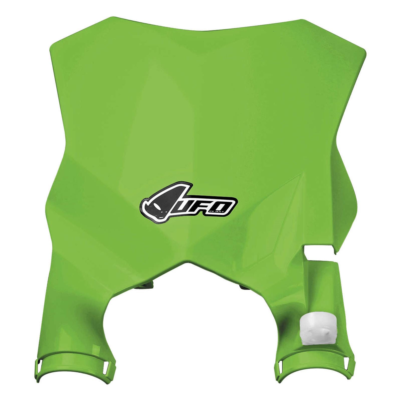 UFO Plastics Stadium Plate Number - Green Fits Kawasaki [MPN: KA04746-026]_82366