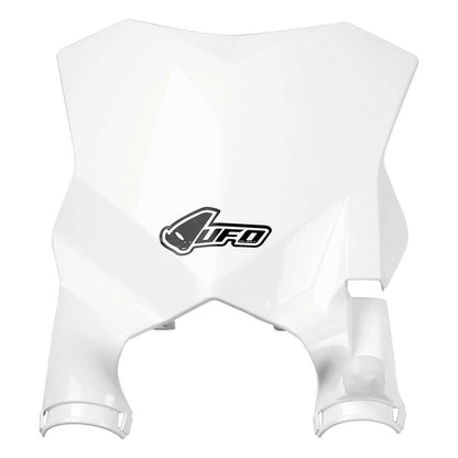 UFO Plastics Stadium Plate Number - White Fits Kawasaki [MPN: KA04746-047]_82367
