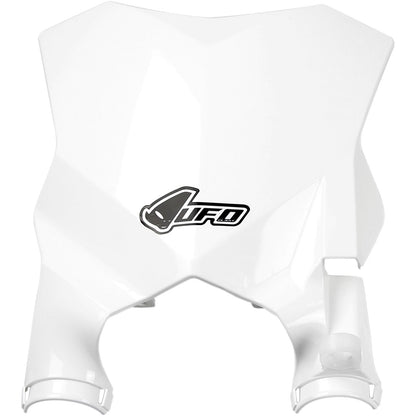 UFO Plastics Stadium Plate Number - White Fits Kawasaki [MPN: KA04746-047]_486703