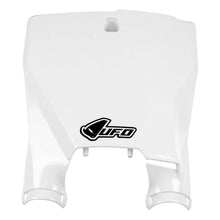 UFO Plastics Stadium Plate Number - White for Husqvarna [MPN: HU03373-041]_82369