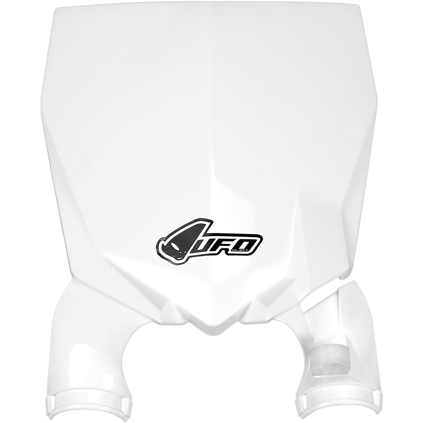 UFO Plastics Stadium Plate Number - White - for Yamaha [MPN: YA04855-046]_486706