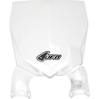 UFO Plastics Stadium Plate Number - White - for Yamaha [MPN: YA04855-046]_486706