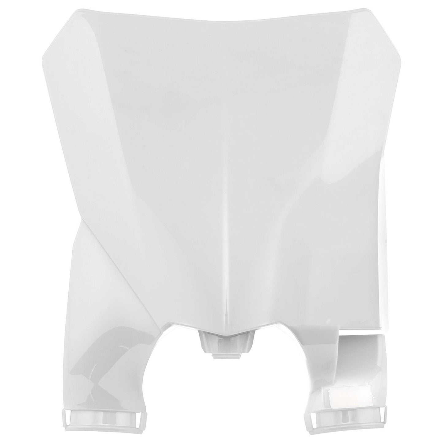 UFO Plastics Stadium Number Plate for Honda - White [MPN: HO04679-041]_82377