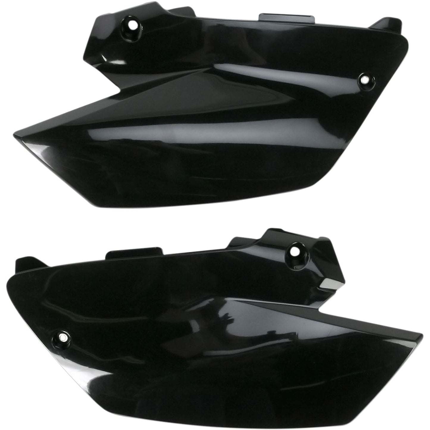 UFO Plastics Side Panels - 2-to-4 Stroke - Black [MPN: YA04835-001]_486555