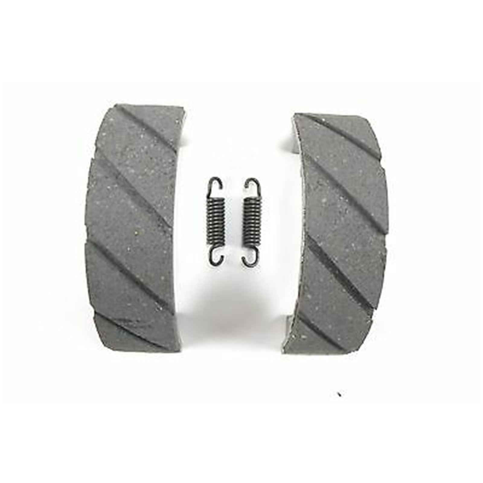 2FastMoto Rear Brake Shoes Water-Grooved for Yamaha BW, DT, GTRD, MX, RX, RZ, TY 09-2126GS_632192