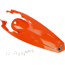 UFO Plastics Enduro Rear Fender with Light for '98-'20 for KTM White [MPN: KT04027-127]_487771