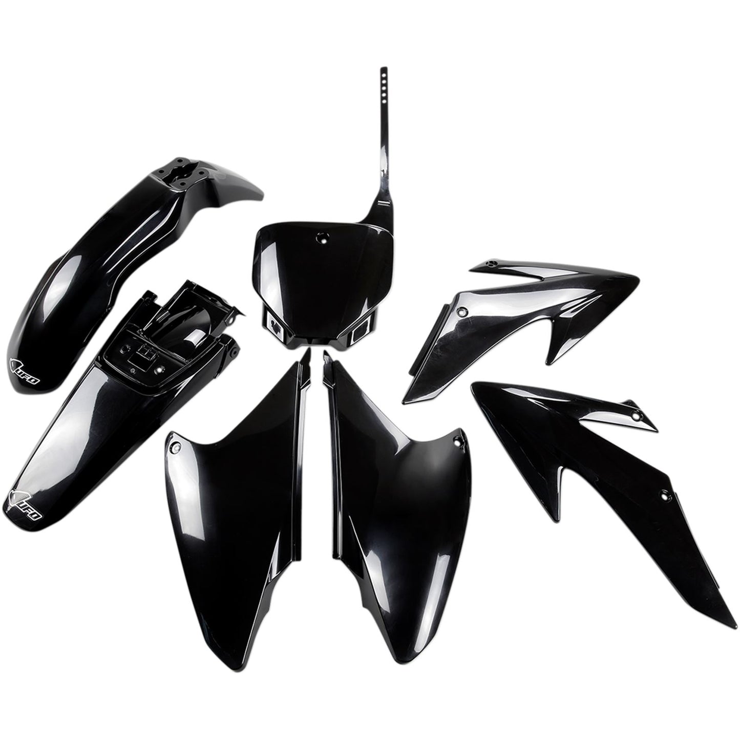 UFO Plastics Replacement Body Kit - Black - '08-'14 CRF230F [MPN: HOKIT117-001]_488160