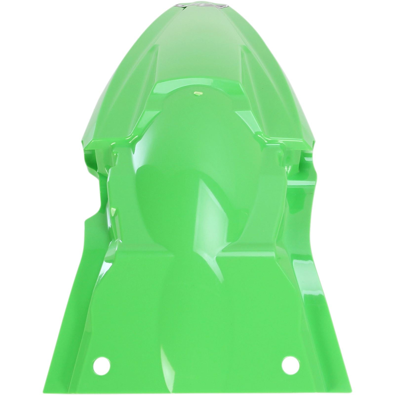 UFO Plastics MX Rear Fender - KX Green - '17-'20 KX250F | '16-'18 KX450 [MPN: KA04734-026]_487894