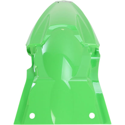 UFO Plastics MX Rear Fender - KX Green - '17-'20 KX250F | '16-'18 KX450 [MPN: KA04734-026]_487894