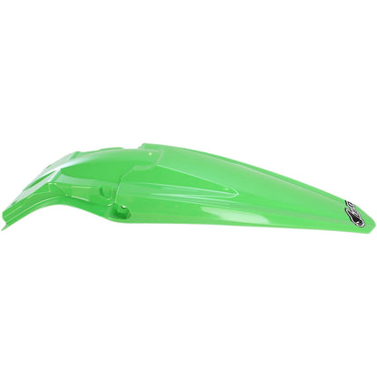 UFO Plastics MX Rear Fender - KX Green - '17-'20 KX250F | '16-'18 KX450 [MPN: KA04734-026]_487896
