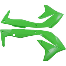 UFO Plastics Radiator Shroud - KXF 450 '16-17 - Green [MPN: KA04736-026]_486730