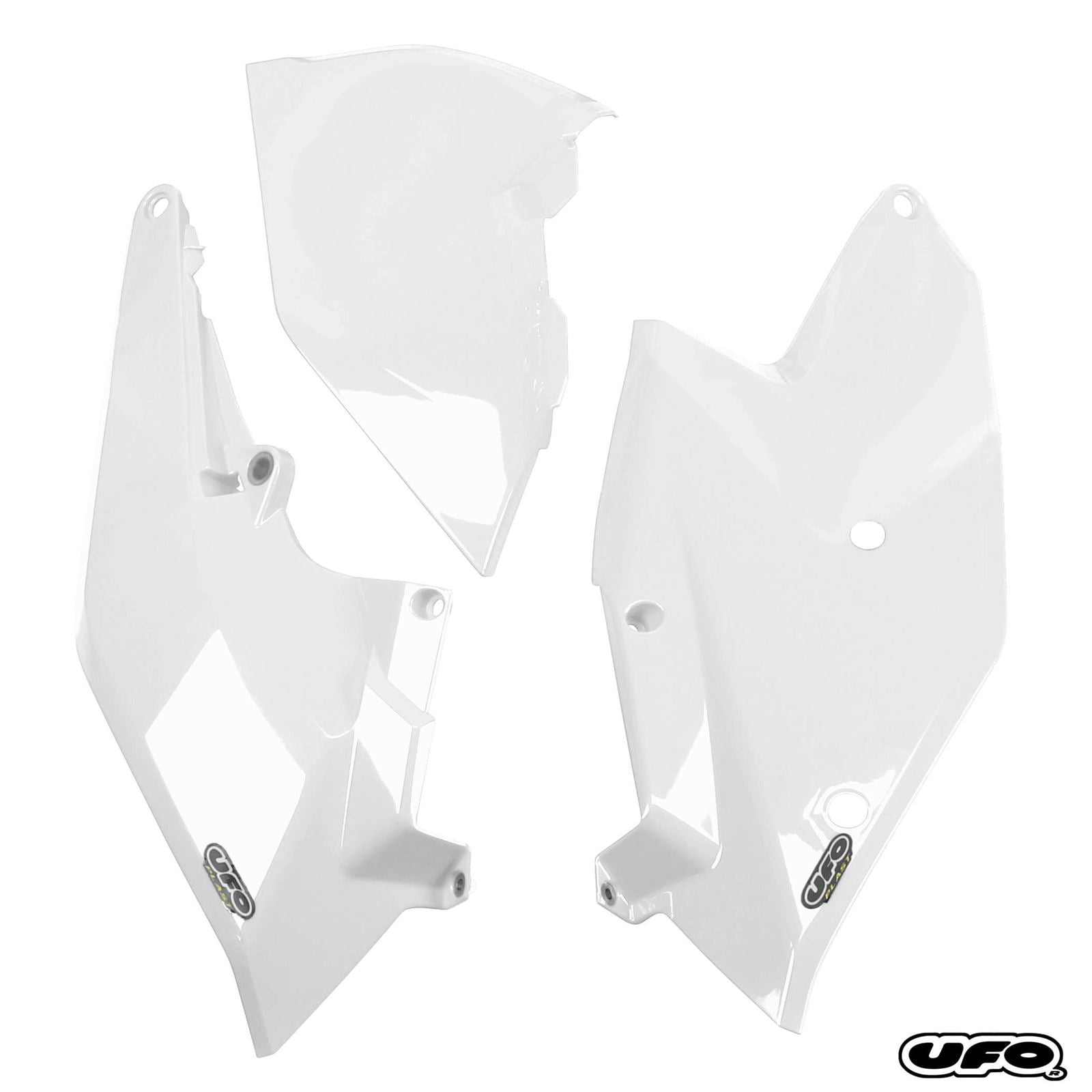 UFO Plastics Side Panels - SX - White [MPN: KT04062-047]_82399
