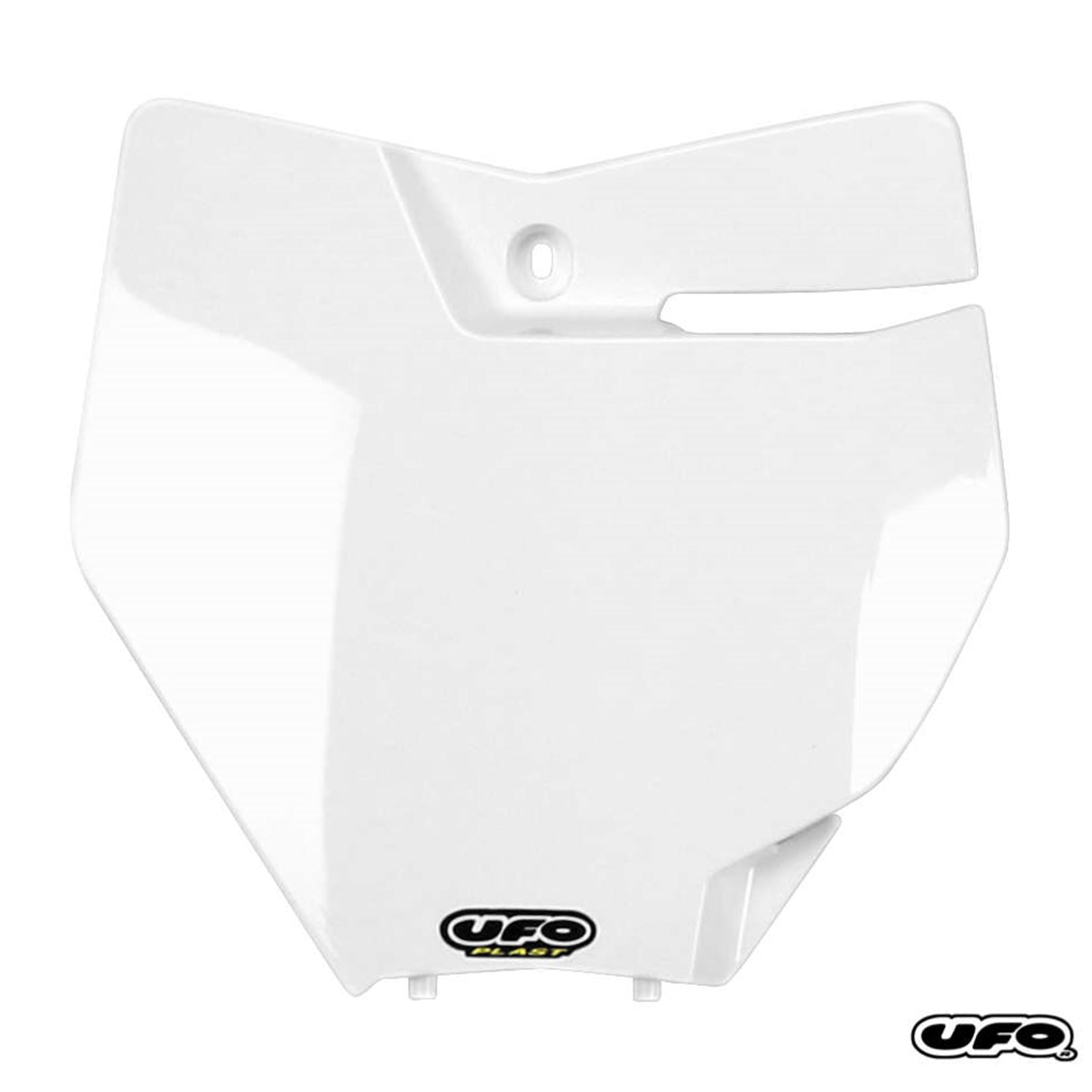 UFO Plastics Number Plate - SX/SX-F - White [MPN: KT04063-047]_82400
