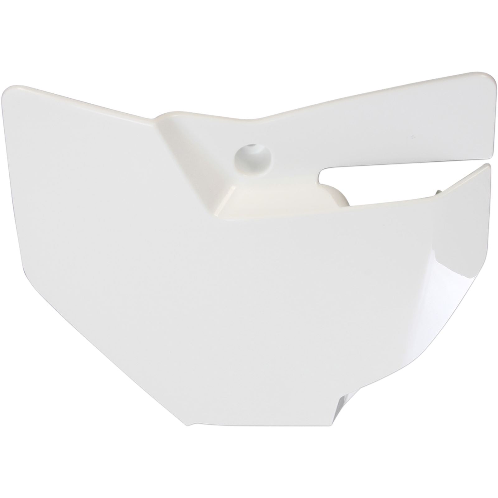 UFO Plastics Number Plate - SX/SX-F - White [MPN: KT04063-047]_486644