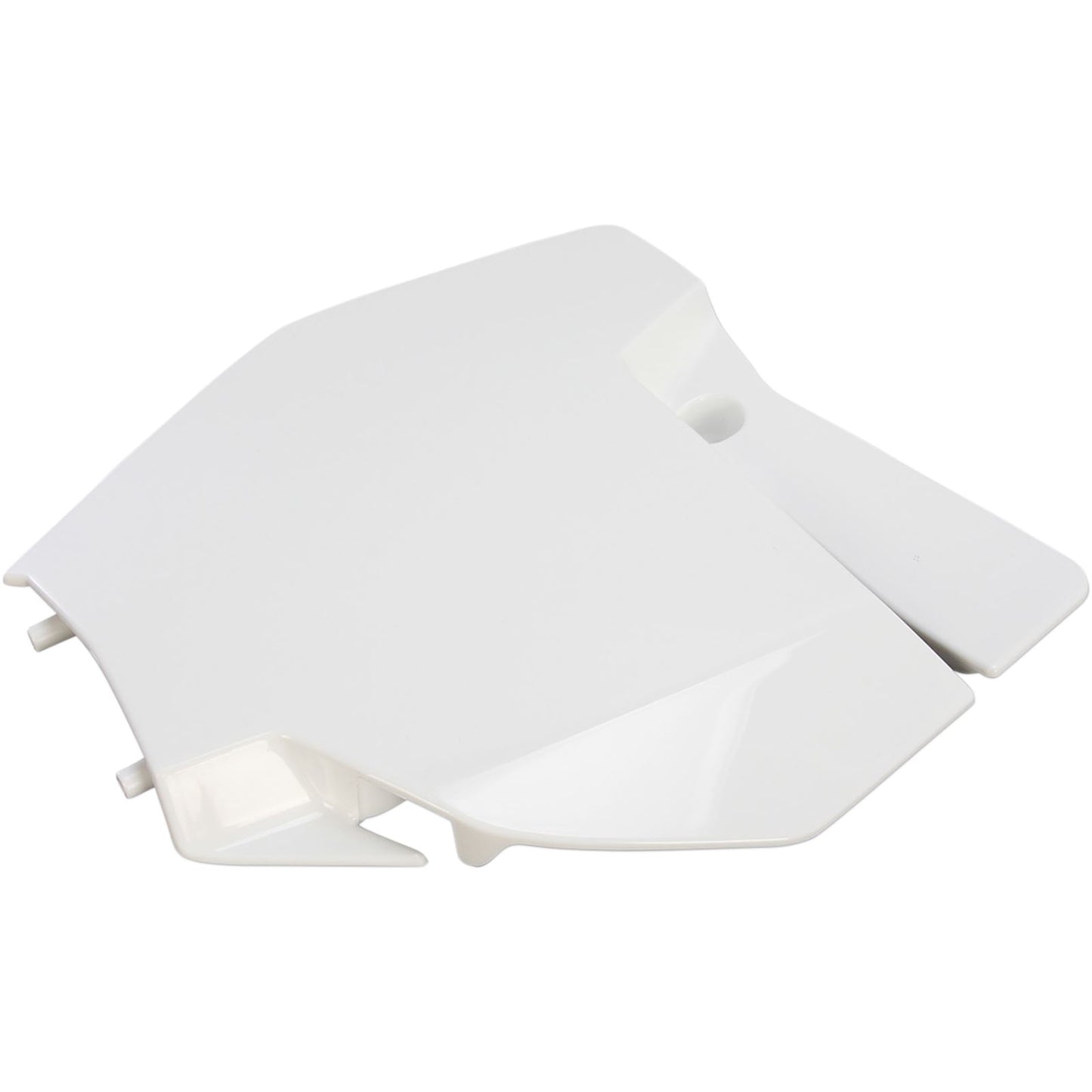 UFO Plastics Number Plate - SX/SX-F - White [MPN: KT04063-047]_486645