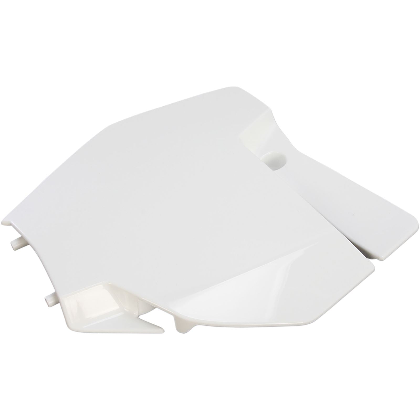 UFO Plastics Number Plate - SX/SX-F - White [MPN: KT04063-047]_486645