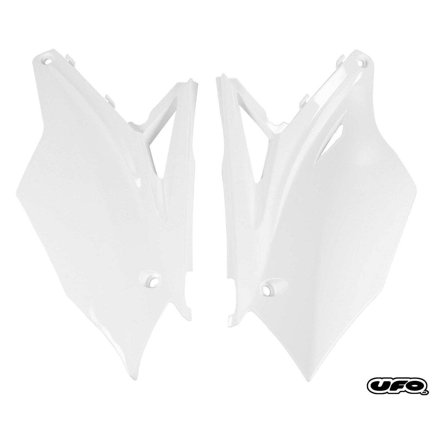 UFO Plastics Side Panels - KXF 450 - White [MPN: KA04737-047]_82401
