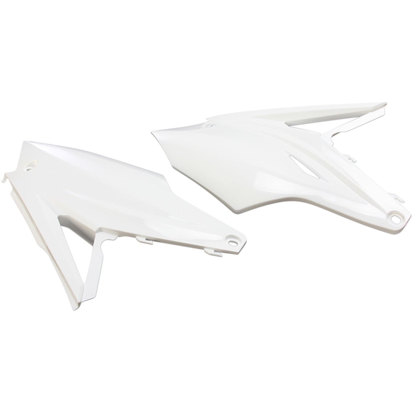 UFO Plastics Side Panels - KXF 450 - White [MPN: KA04737-047]_486673