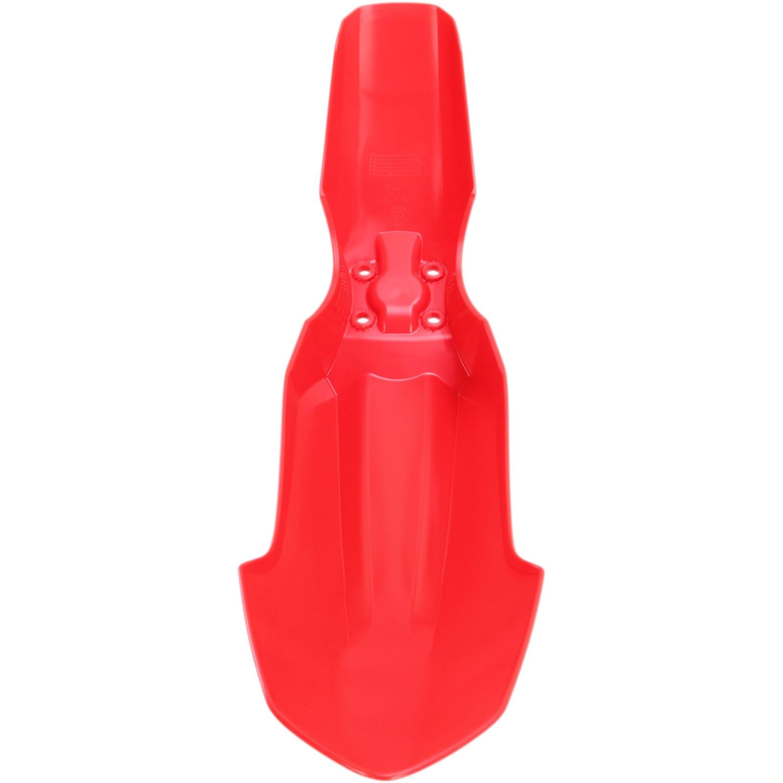 UFO Plastics Front Fender - '00-'20 CR Red - '15-'20 CRF230 [MPN: HO04673-070]_487851