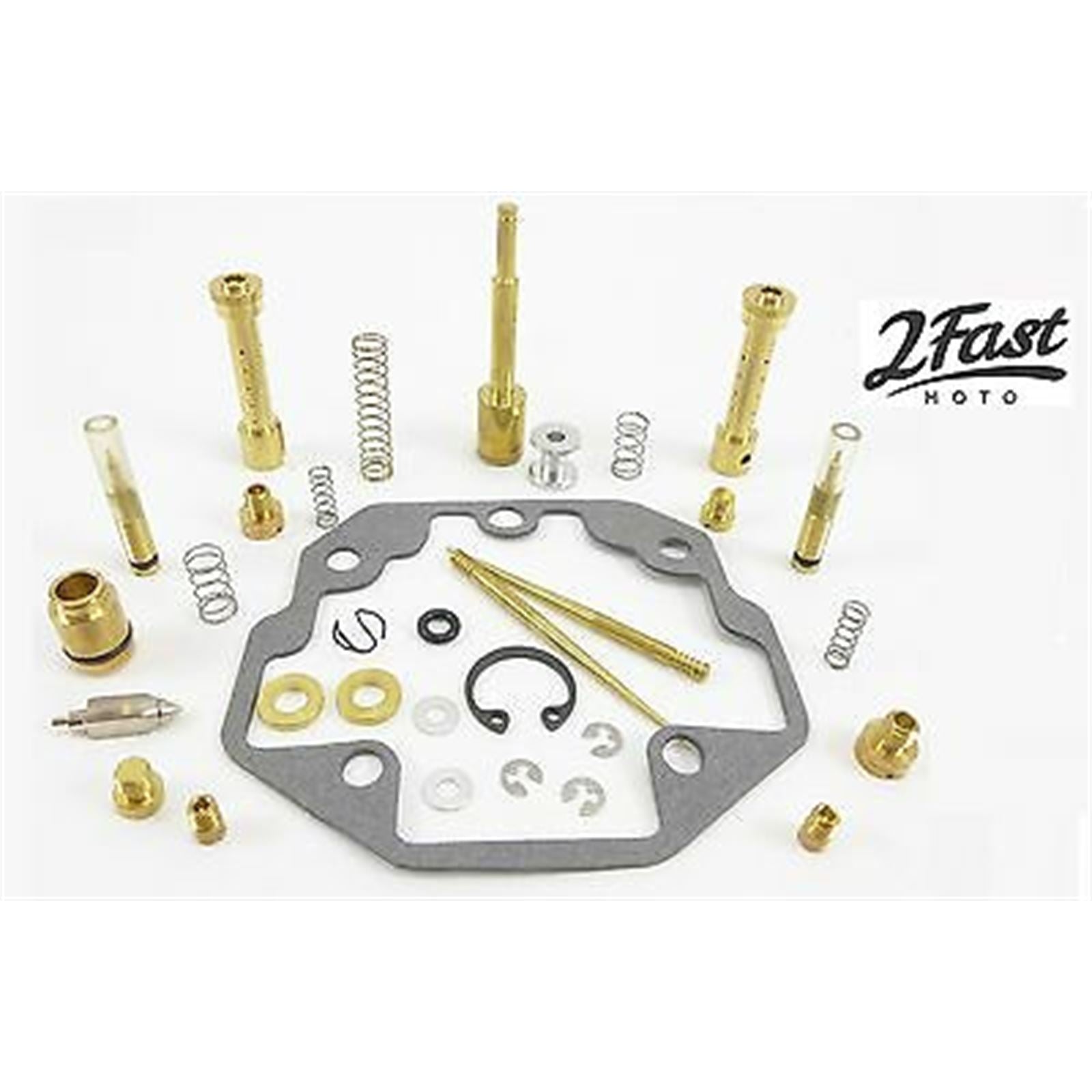 2FastMoto Carburetor Rebuild Carb Repair Kit For Kawasaki KZ1300A B 25-93975_664408