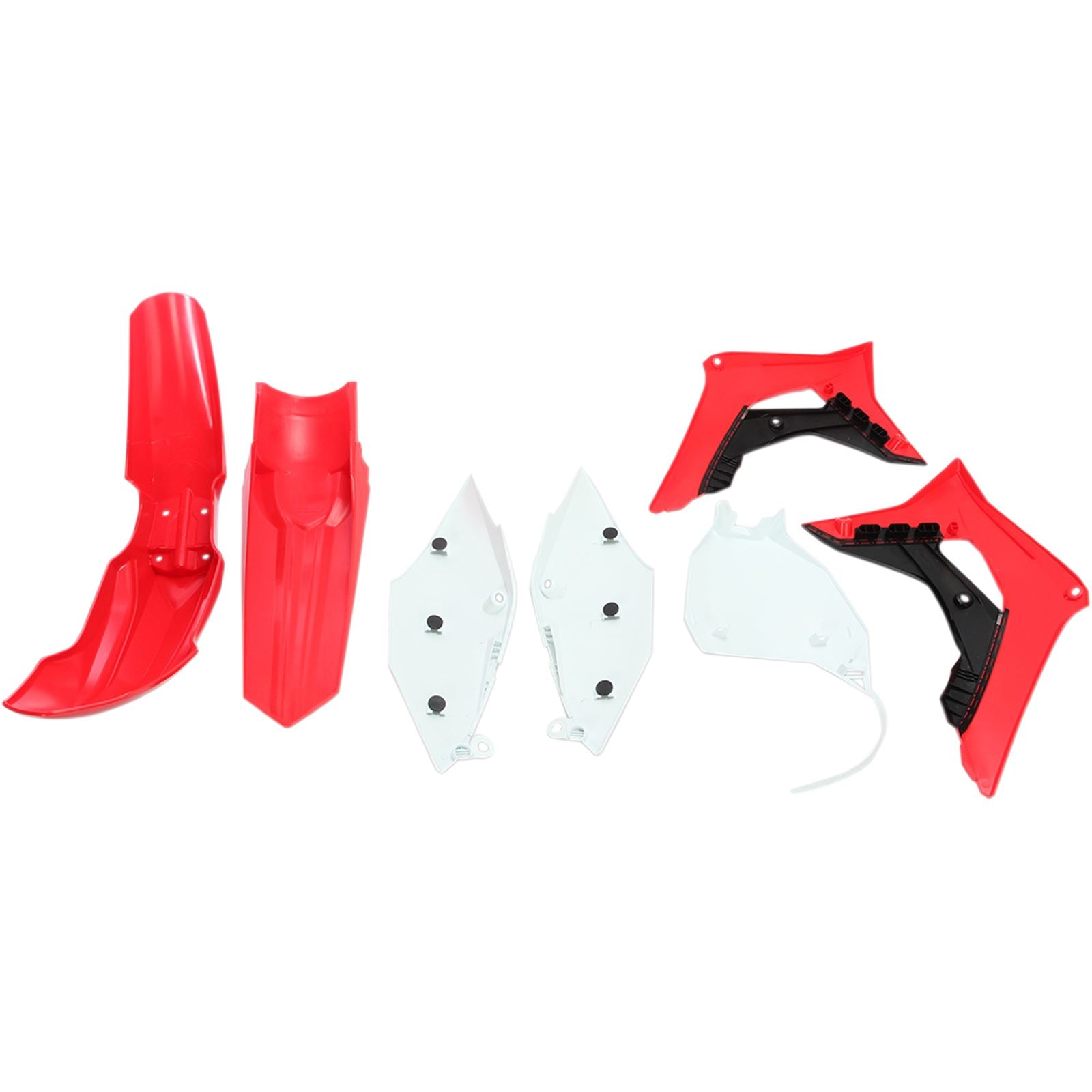 UFO Plastics Replacement Body Kit - OE Red/White/Black [MPN: HOKIT119-999]_487934