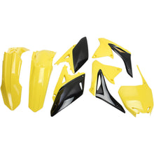 UFO Plastics Body Kit - Yellow/Black - RMZ250 - '17 [MPN: SUKIT416-999K]_487944