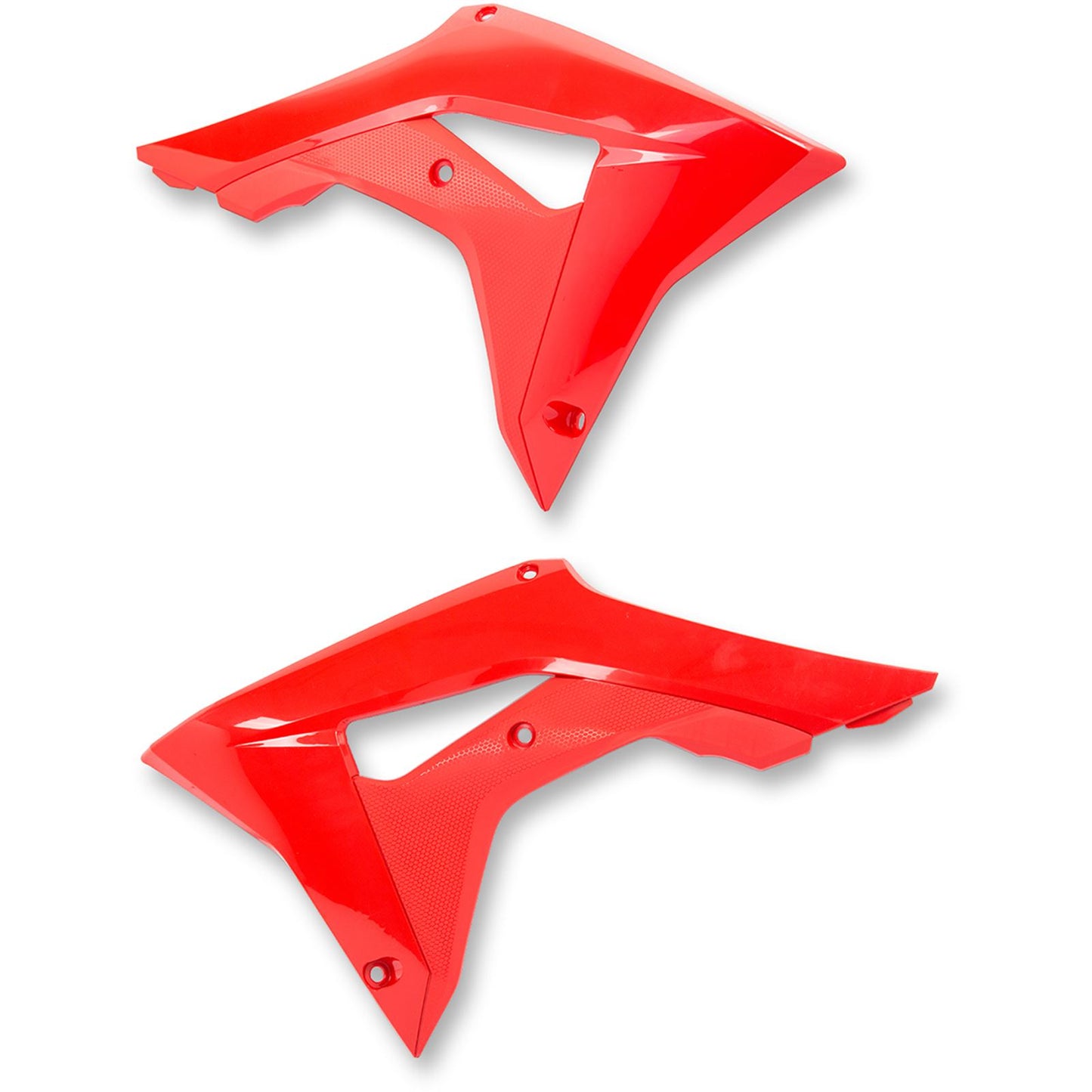 UFO Plastics Radiator Covers - CRF450R 17 - Red [MPN: HO04682-070]_487970