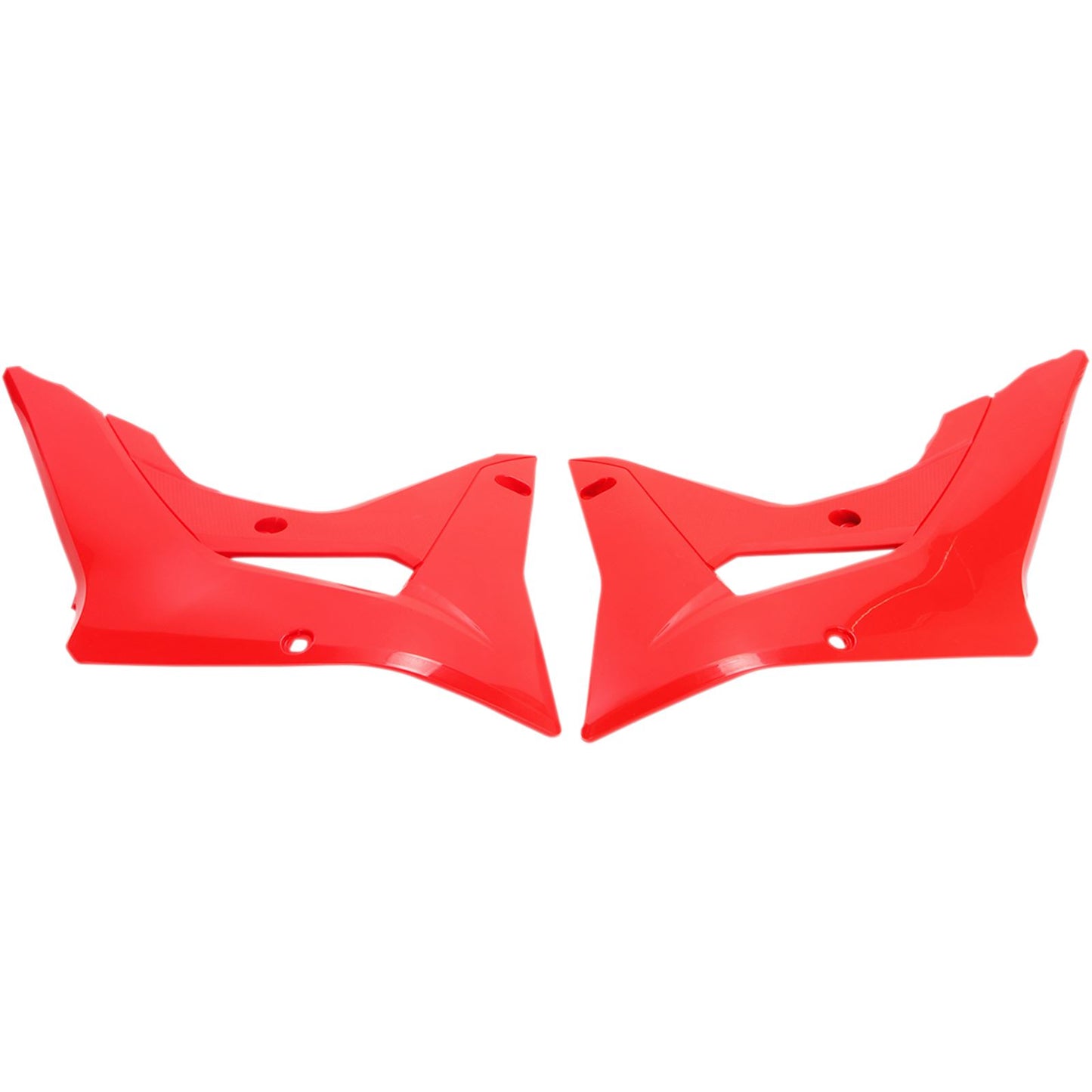 UFO Plastics Radiator Covers - CRF450RX 17 - Red [MPN: HO04683-070]_487971