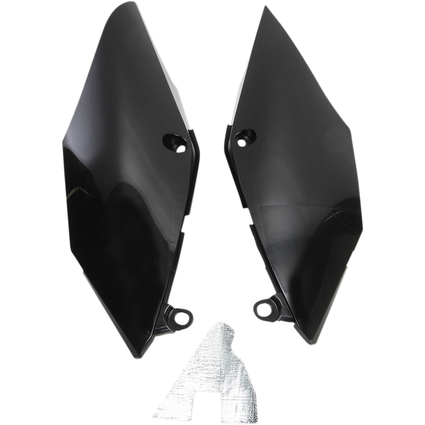 UFO Plastics Side Panels for Honda CRF - Black [MPN: HO04693-001]_486745