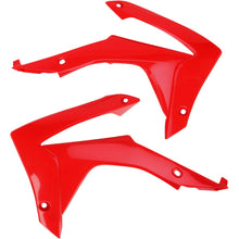 UFO Plastics Radiator Covers for Honda CRF 450 13 - Red [MPN: HO04657-070]_486560
