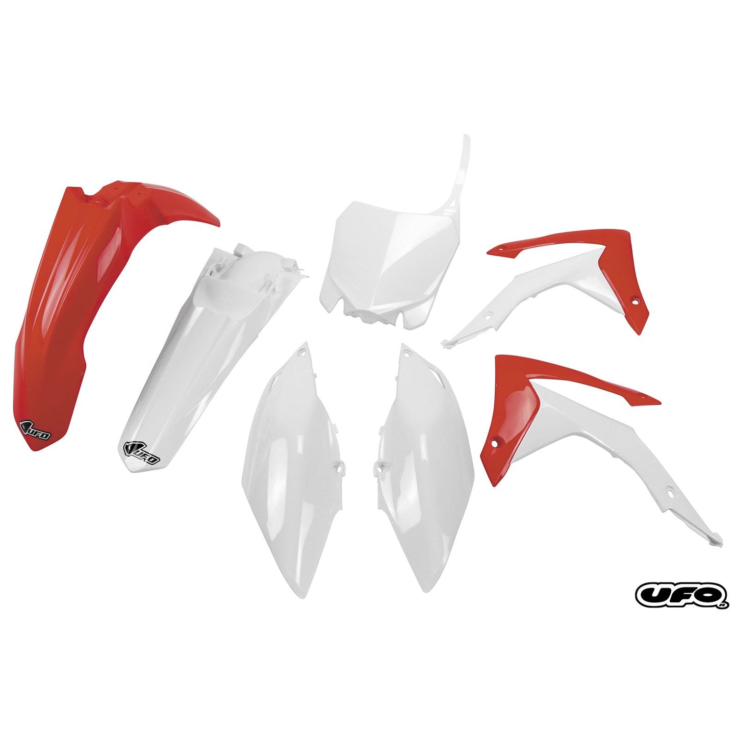 UFO Plastics Replacement Body Kit - OE Red/White [MPN: HOKIT116-999]_82469