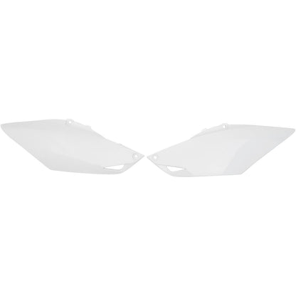 UFO Plastics Side Panels for Honda CRF - White [MPN: HO04669-041]_486585