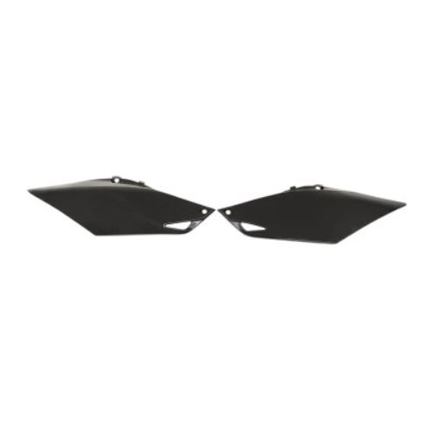 UFO Plastics Side Panels for Honda CRF - Black [MPN: HO04669-001]_869342