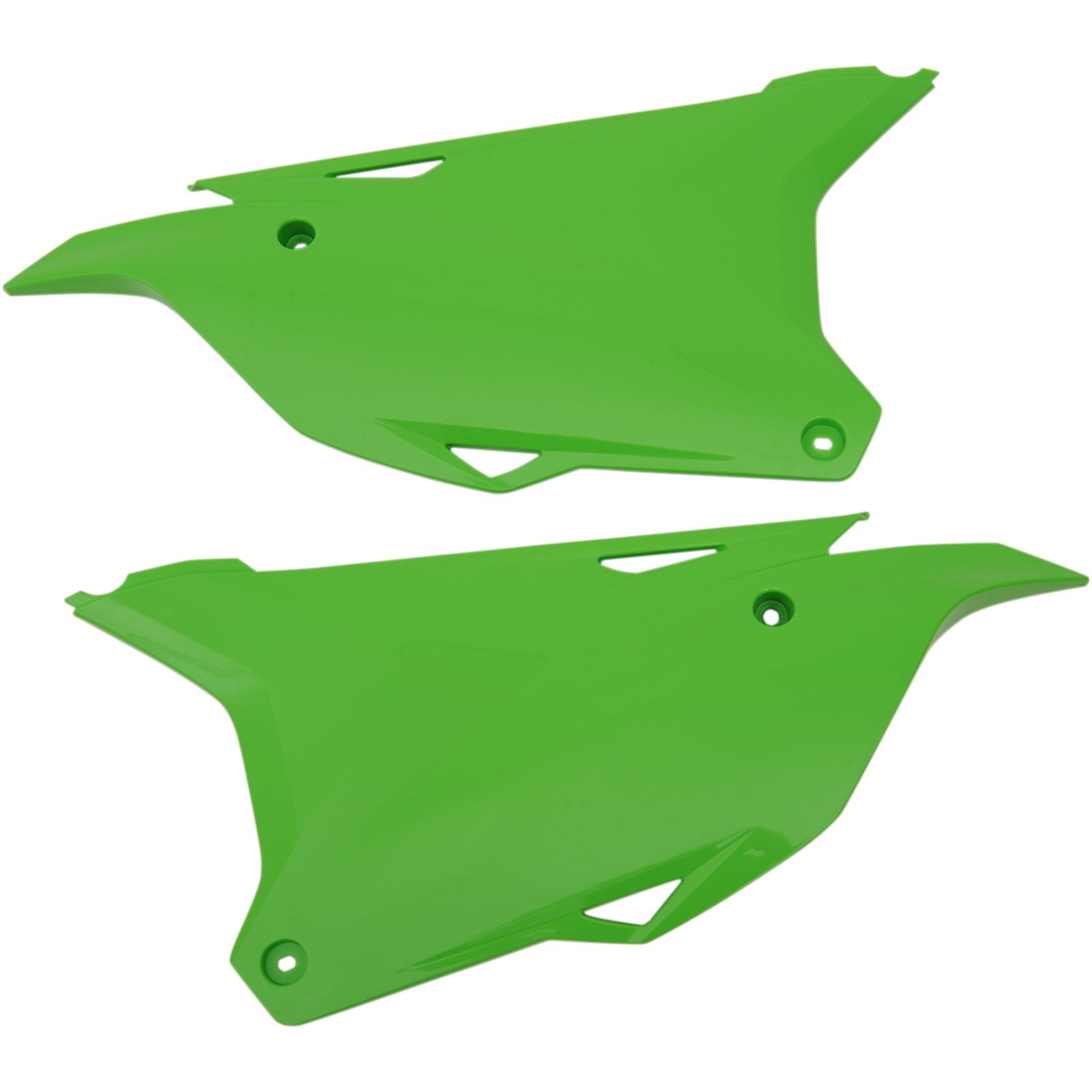 UFO Plastics Side Panels - KX 85 '14 - Green [MPN: KA04729-026]_486591