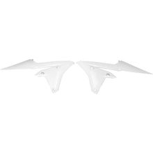 UFO Plastics Radiator Shrouds - YZF '14 - White [MPN: YA04838-046]_486596